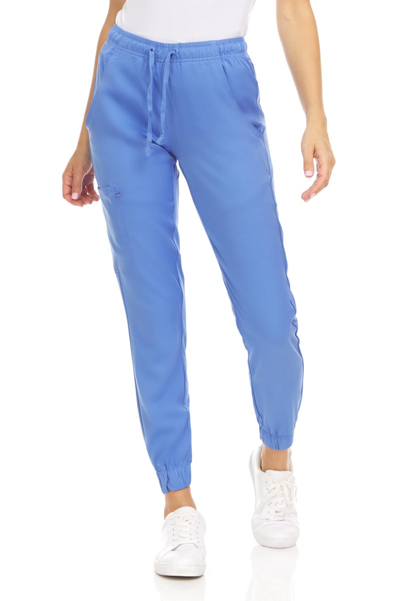 MediChic Womenâ€™s Medical Scrub Jogger Pants â€“ 4 Pockets, 4-Way Stretch, Moisture-Wicking, Anti-Wrinkle, Soft Flex Fabric Ceil - Image 2